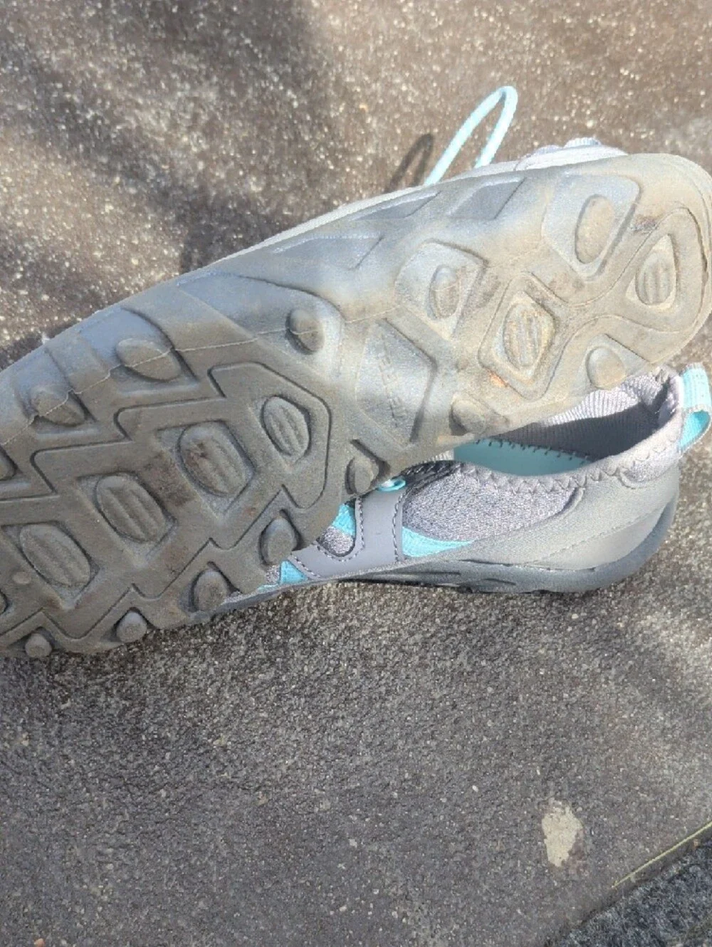 Merrell Youth Gray Slip-On Water Shoe with Aqua Insole